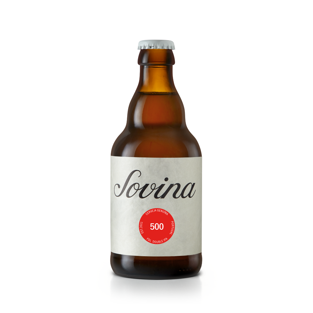 Cerveja Sovina 500 Double IPA Flor de Lúpulo