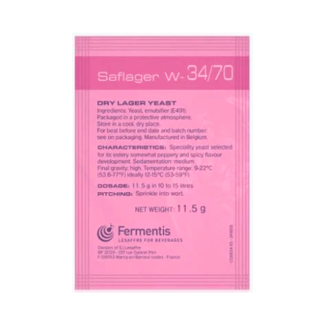 Levedura Fermentis Saflager W34 _ 70 11,5g